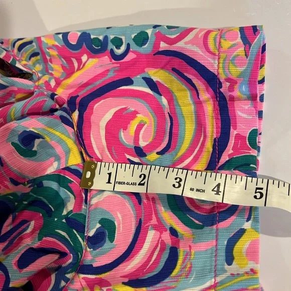 Lilly Pulitzer The Gallahan Multicolor Shorts Size: 6 - Picture 8 of 9